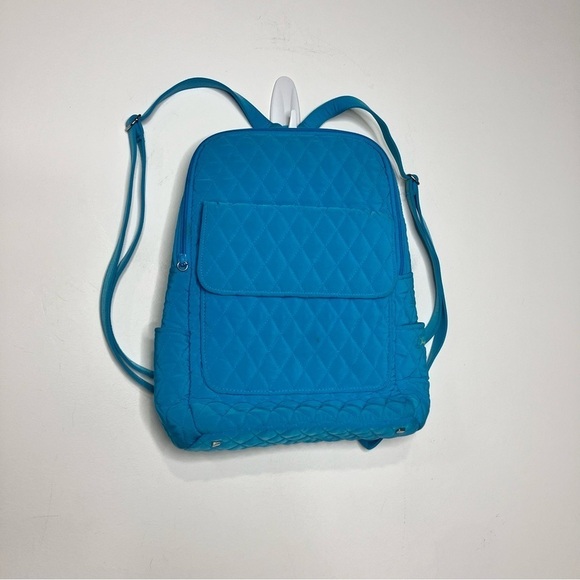 Vera Bradley teal‎ small backpack main image 8